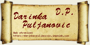 Darinka Puljanović vizit kartica